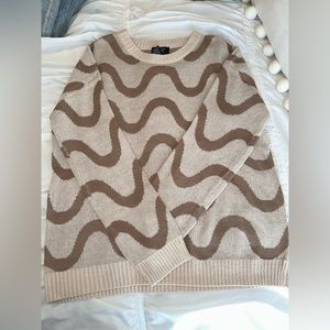 Just Polly Light Brown Sweater
